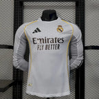 Real Madrid Domicile Manches Longues Version Joueur 2025/2026