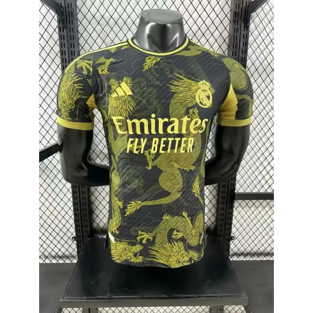 Real Madrid Dragon Noir et Jaune 2025/2026