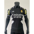 Real Madrid Noir et Doré Version Joueur 2025/2026