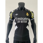 Real Madrid Noir et Doré Version Joueur 2025/2026