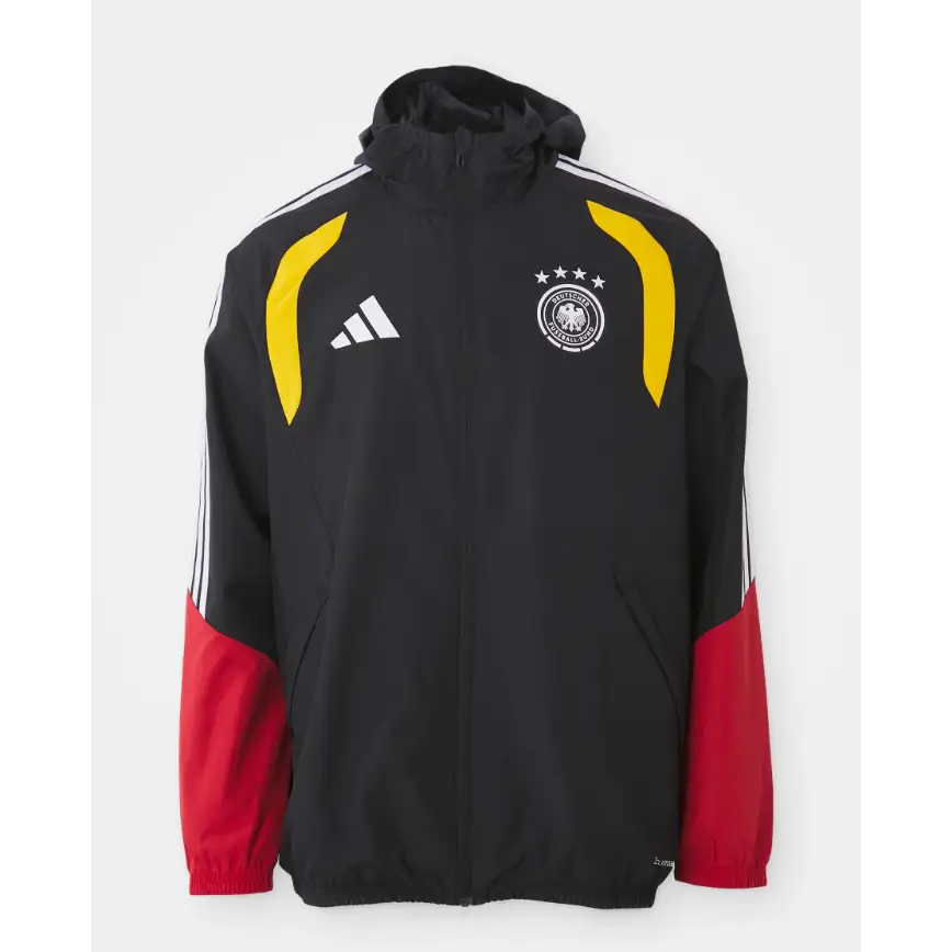Survêtement A Capuche Coupe-Vent Allemagne Noir 2026