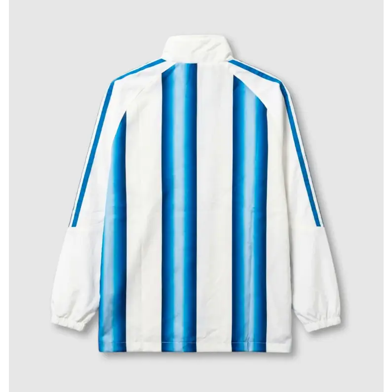 Survêtement Coupe-Vent Argentine Blanc & Rayures Bleues 2026