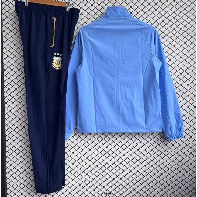 Survêtement Coupe-Vent Argentine Bleu Clair 2026