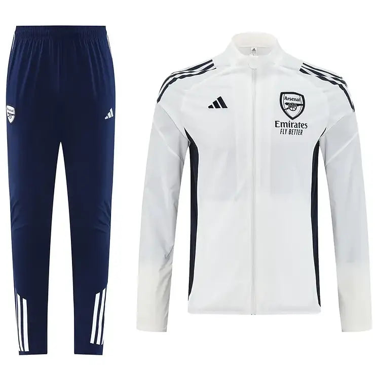 Survêtement Coupe-Vent Arsenal Blanc 2026