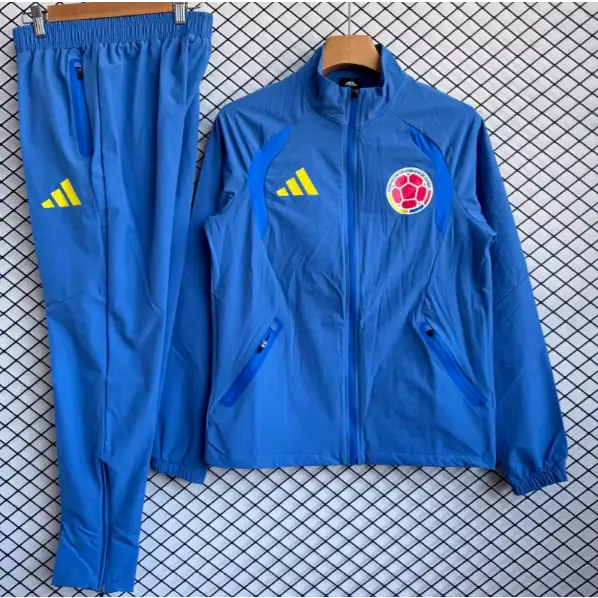Survêtement Coupe-Vent Colombie Bleu 2026