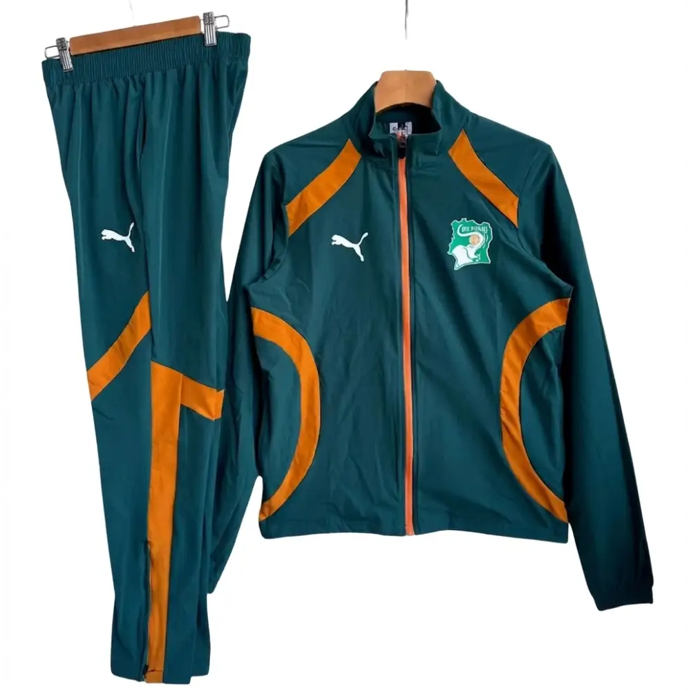 Survêtement Coupe-Vent Cote d'Ivoire Vert 2026