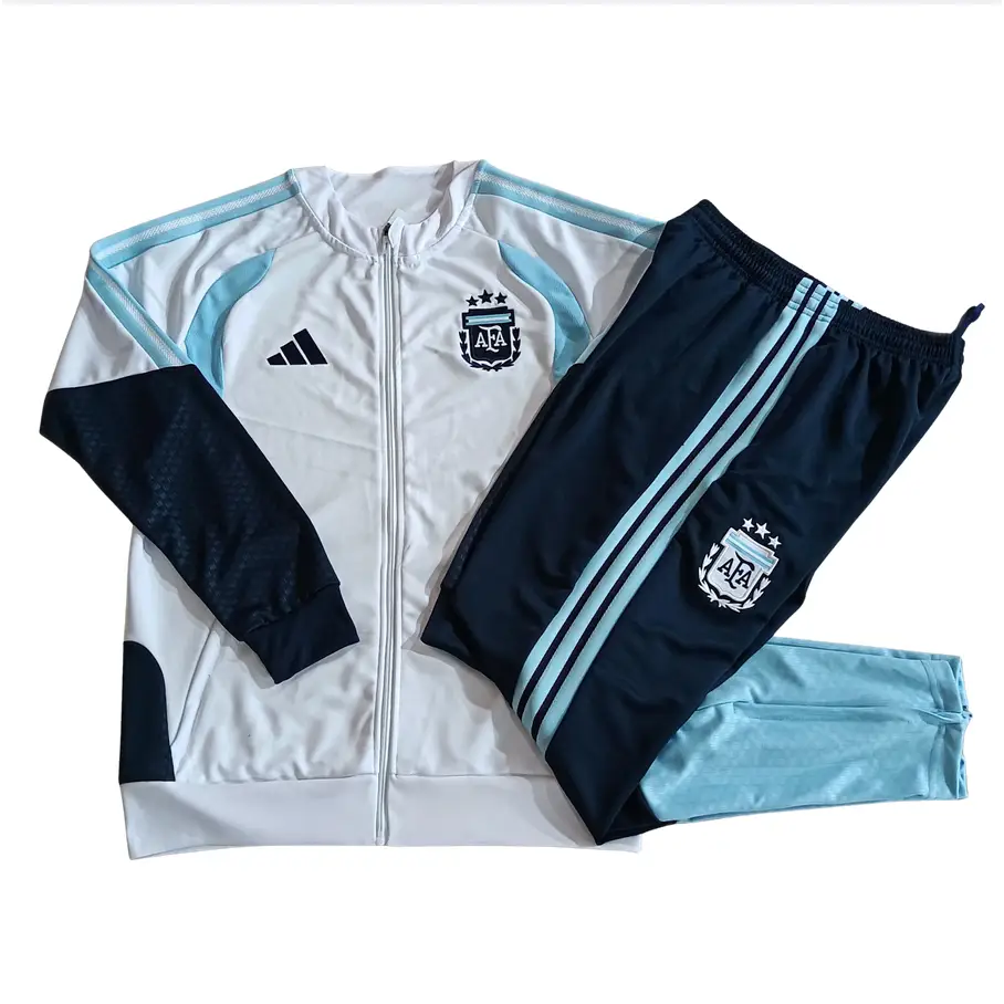 Survêtement Enfant Argentine blanc Coupe du Monde 2026