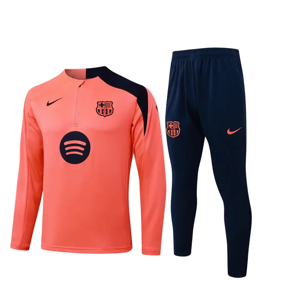 Survêtement Enfant FC Barcelone orange 2025/2026