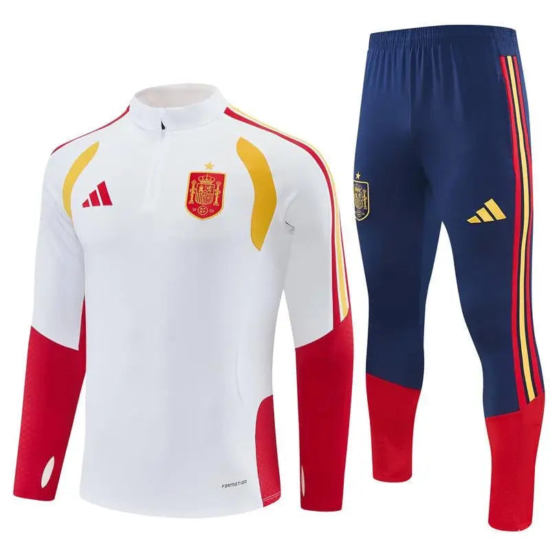Survêtement Espagne Coupe du Monde 2026 Blanc