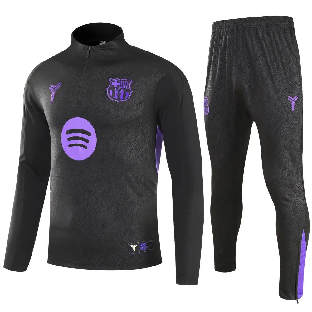 Survêtement Training FC Barcelone Mamba noir 2025/2026