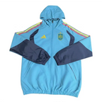 Veste A Capuche Coupe-Vent Espagne Bleu Clair 2026