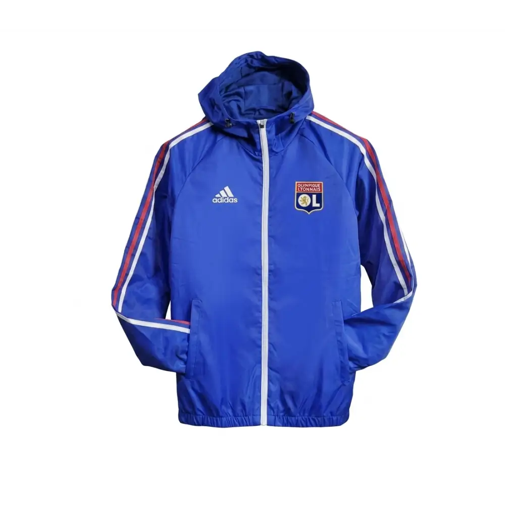 Veste A Capuche Coupe-Vent OL Olympique Lyonnais Bleu 2026