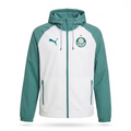 Veste A Capuche Coupe-Vent Palmeiras Vert & Blanc 2026