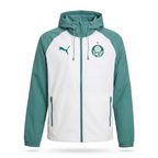 Veste A Capuche Coupe-Vent Palmeiras Vert & Blanc 2026