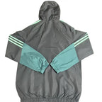 Veste A Capuche Coupe-Vent Palmeiras Vert & Gris 2026