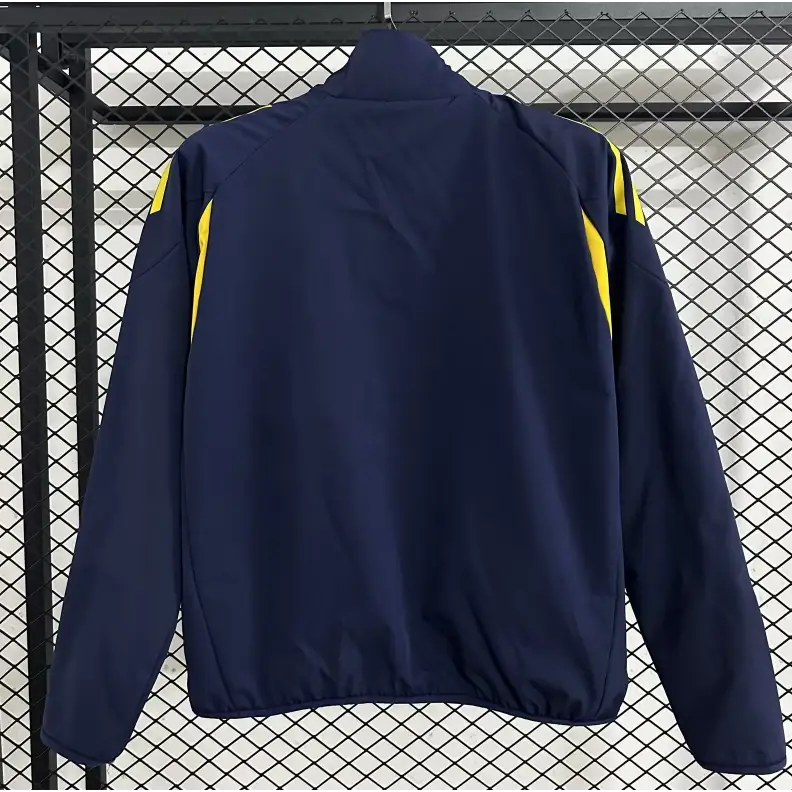 Veste Coupe-Vent Boca Junior Bleu Foncé 2026