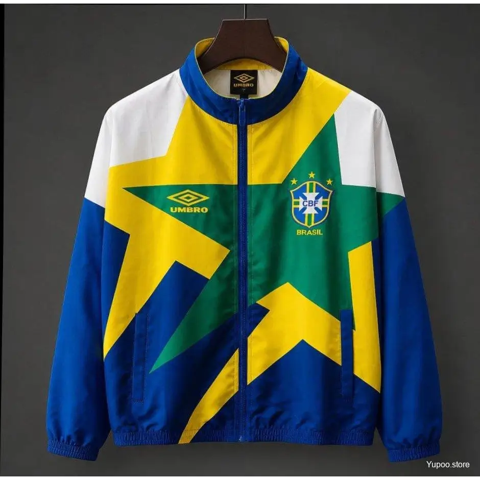 Veste Coupe-Vent Brésil Retro