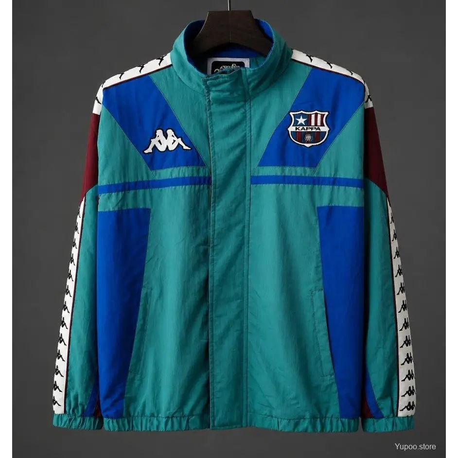 Veste Coupe-Vent FC Barcelone Retro