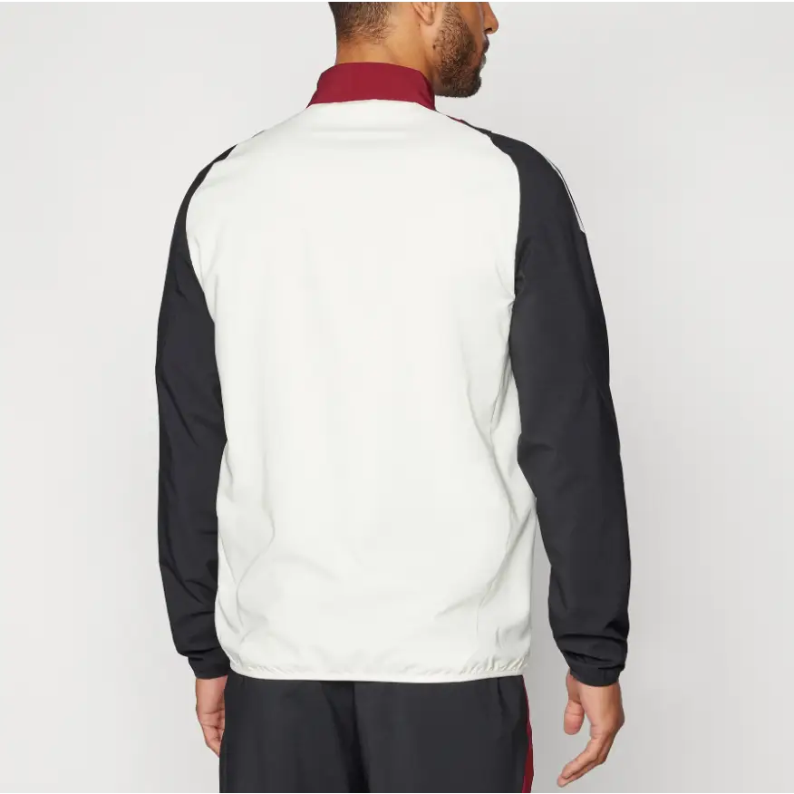 Veste Coupe-Vent Manchester United Noir & Blanc 2026