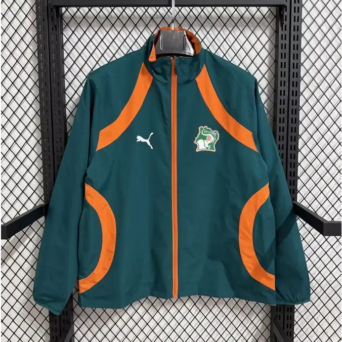 Veste Coupe-Vent Réversible Cote d'Ivoire 2026