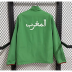 Veste Coupe-Vent Réversible Maroc Rouge & Vert 2026
