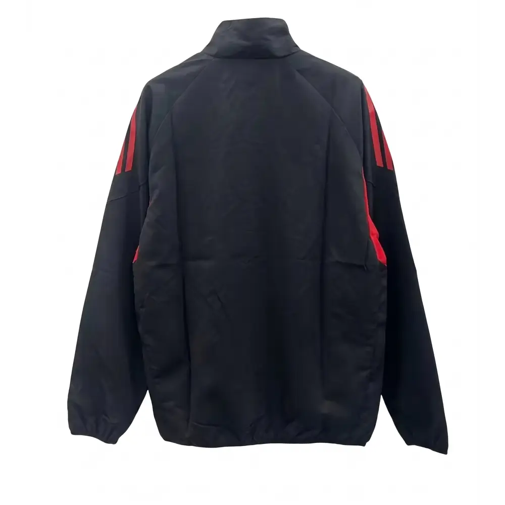 Veste Coupe-Vent River Plate Noir & Rouge 2026